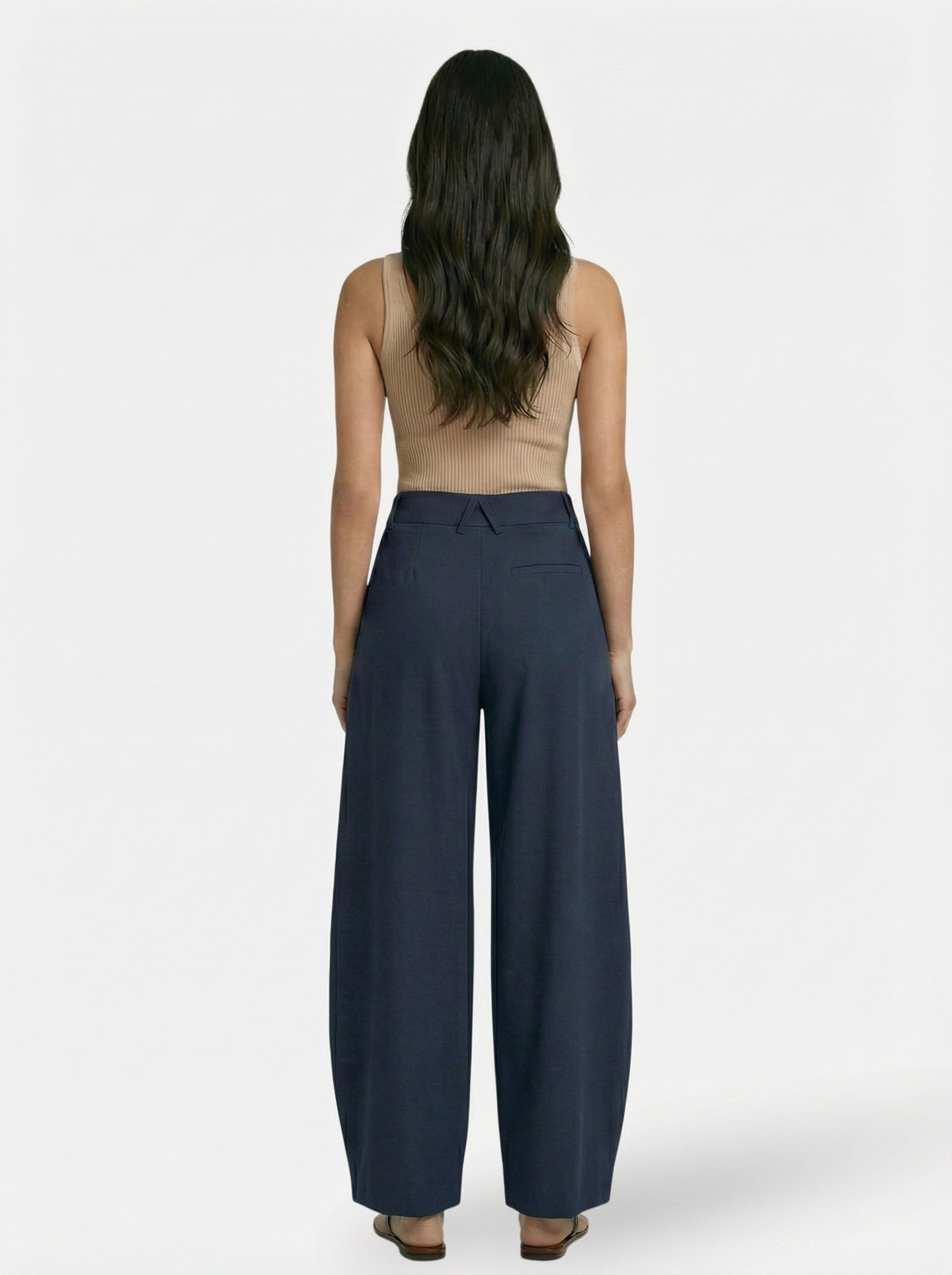 Women’s Sloane Signature - Deep-Fold Wide Trouser