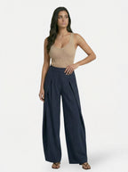 Women’s Sloane Signature - Deep-Fold Wide Trouser