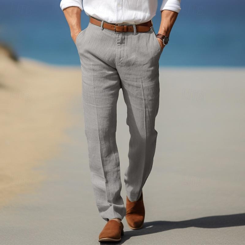 Men’s Knightsbridge Signature - Tailored Linen Trouser